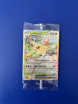 Card Promo Leafeon EX Evoluzioni Prismatiche POKEMON ITA SEALED - Image 1