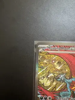 Pokemon TCG Prismatic Evolutions Roaring Moon EX Card 162/131 Sir - Image 2