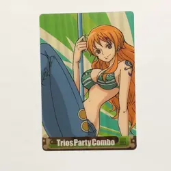 Y1428 Nami Japanese One Piece x Morinaga Clear Card - Image 1