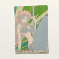 Y1428 Nami Japanese One Piece x Morinaga Clear Card - Image 2