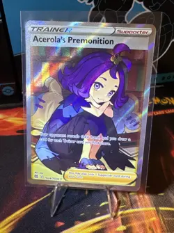 Acerola's Premonition TG24/TG30 Brilliant Stars Holo Pokemon Card NM 🔥🔥 - Image 1