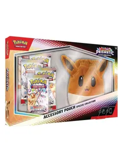 Pokemon TCG Prismatic Evolutions Accessory Pouch Special Collection - SHIPS NOW - Image 1