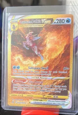 Origin Forme Palkia VStar GG67/GG70 Gold Secret Rare Crown Zenith Pokemon TCG NM - Image 1