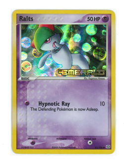 Ralts 61/106 | EX Emerald | Stamped Reverse Holo | English Pokemon | LP - Image 3