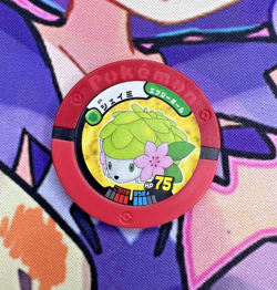 Shaymin Red Promo Regular Battrio Pokemon Arcade Game Chip 🍄 - Image 1