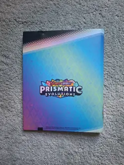 Pokemon Prismatic Evolutions Binder NEW - Image 3