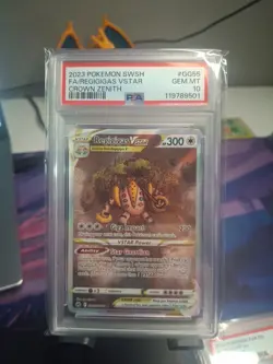Pokemon Cards Regigigas VSTAR GG55/GG70 Crown Zenith - PSA 10 GEM MINT - Image 1