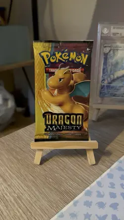 Pokemon Sun & Moon Dragon Majesty Booster Pack - Image 1