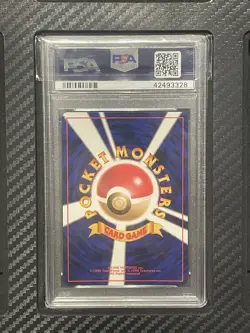 1998 PSA 9 Rainbow Energy Holo Pokemon TCG Japanese Team Rocket - Nice Swirl - Image 2