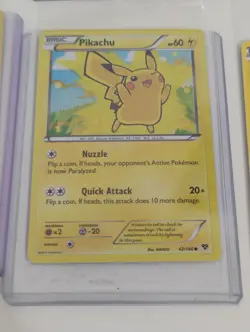 Pokemon Sealed Pikachu Build A Bear/Movie Promo/Snowflake Promo Holo Cards - Image 3