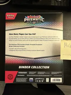 ✅IN HAND✅Pokemon TCG Scarlet & Violet: Prismatic Evolutions Binder Collection - Image 3