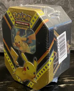 Pokemon TCG SWSH V Powers Tin 2020 English New & Sealed ~ Pikachu V - Image 2