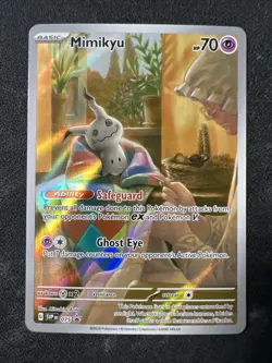 Mimikyu - SVP075 - Pokemon Scarlet & Violet Promo Ultra Rare Holo Card NM - Image 1