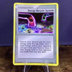 Energy Recycle System 73/108 Reverse Holo Stamped Power Keepers Pokemon TCG - Image 1