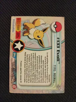 Carte Pokemon Topps Evoli #133 - Image 2
