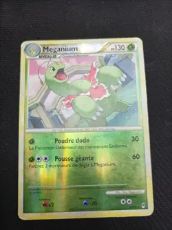 Carte Pokemon Meganium 27/95 Reverse L'appel Des Legendes - Image 1