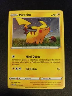 Carte Pokemon Pikachu Swsh039 Promo Epee Et Bouclier - Image 1