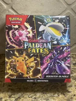 🔥🔥Pokemon TCG Paldean Fates Booster Bundle Sealed🔥🔥 - Image 1