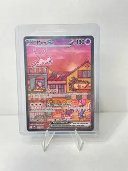 Mew EX SVP 053 Pokemon TCG Scarlet & Violet 151 UPC Promo Card NM Condition - Image 1