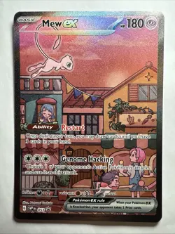 Mew EX SVP 053 Pokemon TCG Scarlet & Violet 151 UPC Promo Card NM Condition - Image 1