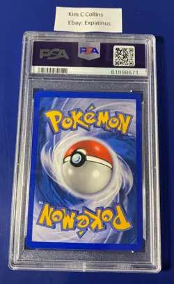 Pokemon 2005 Emerald Blaziken Holo #1 PSA 8 NM-MT - Image 2