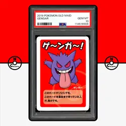 Pokemon PSA 10 Gengar Old Maid Pokemon Center Exclusive Babanuki Japanese - Image 1