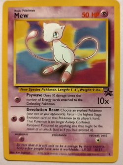 Mew 8 Wotc Promo Regular Pokemon - Image 1