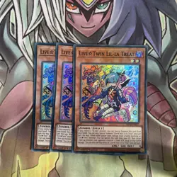 MP22-EN015 x3 Live Twin Lil-la Treat Super Rare Excellent Conditon Yugioh - Image 1
