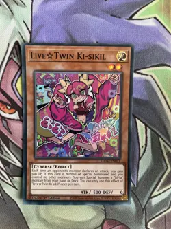 GEIM-EN013 Live Twin Ki-Sikil Super Rare NM 1st Edition Yugioh Card - Image 1
