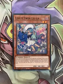 GEIM-EN014 Live Twin Lil-La Super Rare 1st Edition NM Yugioh Card - Image 1