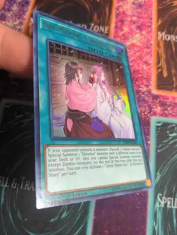 Yu-Gi-Oh! Ghost Meets Girl - A Shiranui's Story SAST-EN063 1st Edition Ultra NM - Image 2