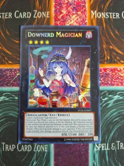 Yu-Gi-Oh! TCG Downerd Magician LVAL-EN057 Secret Rare Unlimited Near Mint - Image 1