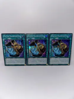 Yu-Gi-Oh 3x Pot of Prosperity MP22-EN037 Prismatic Secret Rare 1st Edition - Image 1