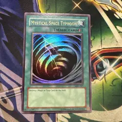 Yugioh! Mystical Space Typhoon MRL-047 Ultra Rare Unlimited NM - Image 1