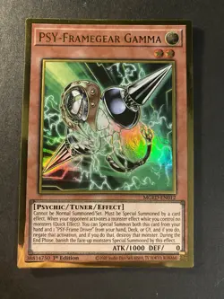 Yu-Gi-Oh! TCG PSY-Framegear Gamma Maximum Gold: El Dorado MGED-EN012 1st Edition - Image 1