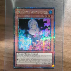 YuGiOh Ghost Sister & Spooky Dogwood Quarter Century Secret Rare QCR RA03-EN020 - Image 1