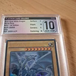 Yu-Gi-Oh Blue-Eyes White Dragon MVP1-EN055 Ultra Rare 1st Edition Card Grade 10 - Image 2