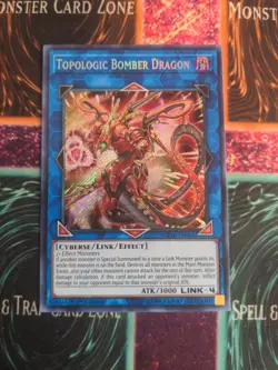 Yu-Gi-Oh! Topologic Bomber Dragon MP18-EN065 1st Edition Secret Rare NM a1/ - Image 1