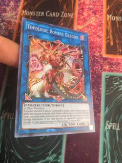 Yu-Gi-Oh! Topologic Bomber Dragon MP18-EN065 1st Edition Secret Rare NM a1/ - Image 2