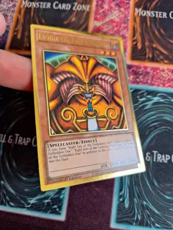 Yu-Gi-Oh! Exodia the Forbidden One MGED-EN005 Premium Gold Rare 1st Edition NM - Image 2