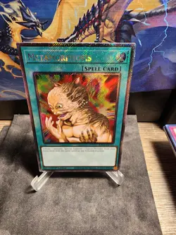 Yu-Gi-Oh! Metamorphosis RA04-EN123 Platinum Secret Rare Quarter Century Stampede - Image 1