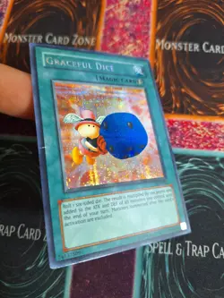 Yu-Gi-Oh! TCG Graceful Dice EDS-002 Prismatic Secret Rare LP/MP - Image 2