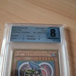 Yugioh MVP1-ENG56 Dark Magician Girl Gold Rare 1st Edition Yu-Gi-Oh! Grade 8 - Image 2