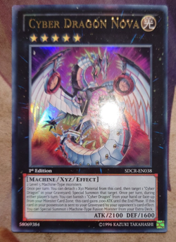 Yu-Gi-Oh! Cyber Dragon Nova Sdcr-En038 Cyber Dragon Revolution 1st Edition - Image 1