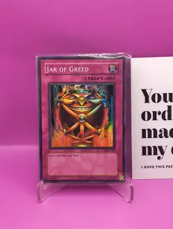 Yu-Gi-Oh! - Jar of Greed LON-047 Labyrinth of Nightmare-Unlimited Original Print - Image 4