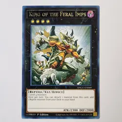 King of the Feral Imps - ANGU-EN049 - Rare - NM - 1st ed - Yugioh - Image 1