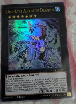 Odd-Eyes Absolute Dragon - SDMP-EN042 - Ultra Rare - 1st Edition - Image 1
