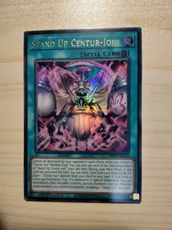 Yu-Gi-Oh Stand Up Centur-Ion! MP24-EN299 Ultra RARE 1st Edition - Image 1