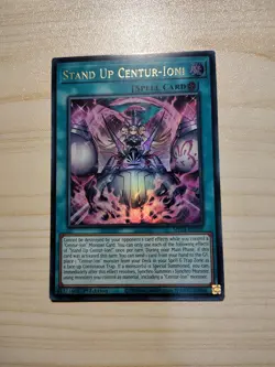 Yu-Gi-Oh Stand Up Centur-Ion! MP24-EN299 Ultra RARE 1st Edition - Image 2