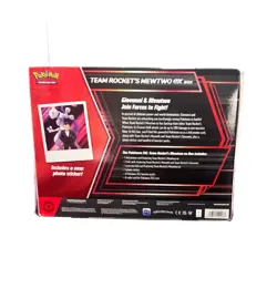 Pokemon Destined Rivals Team Rocket’s Mewtwo Ex Box NEW/SEALED - Image 1